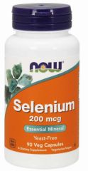 Comprar NOW SELÊNIO 200 mcg 90 cápsulas Por 20,98€