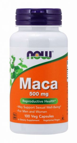 ANDEAN MACA 500 mg 100 capsules - NOW