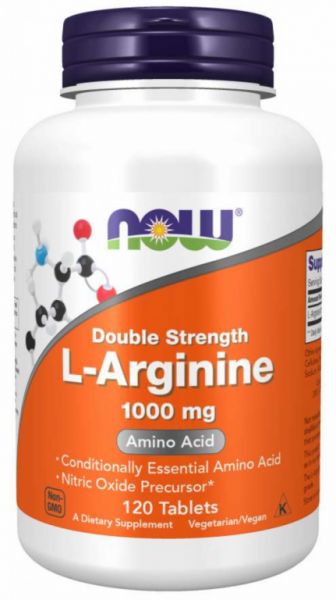 L-ARGININ 1000 mg 120 tab - NOW