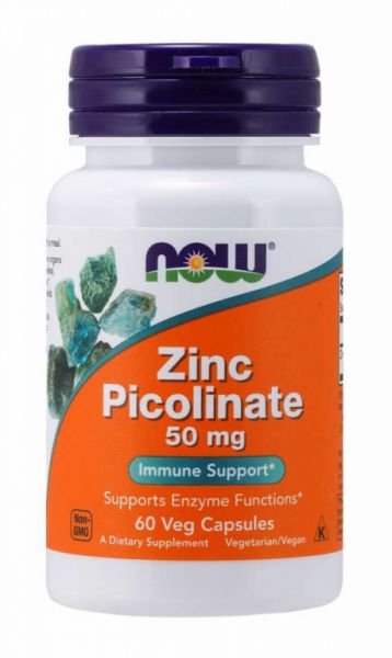 PICOLINATE DE ZINC 60 Capsules - NOW