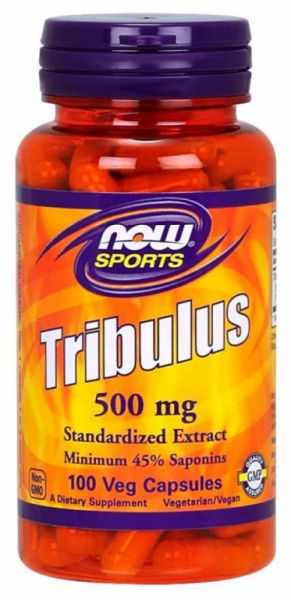 TRIBULUS 500 mg 100 Caps - NOW