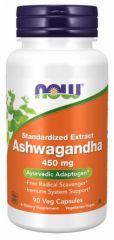 Comprare NOW ESTRATTO DI ASHWAGANDHA 450 MG 90 VCAP Di 32,54€