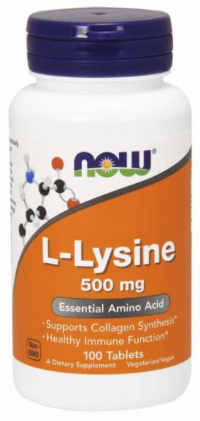 L-LISINA 500 mg 100 Compresse - NOW