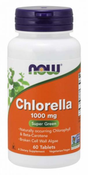 CHLORELLA 1000 mg 60 Tabletten - NOW