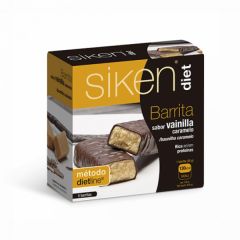 Comprar SIKEN BARRITA VAINILLA CARAMELO 5U Desde Desde 10,24€