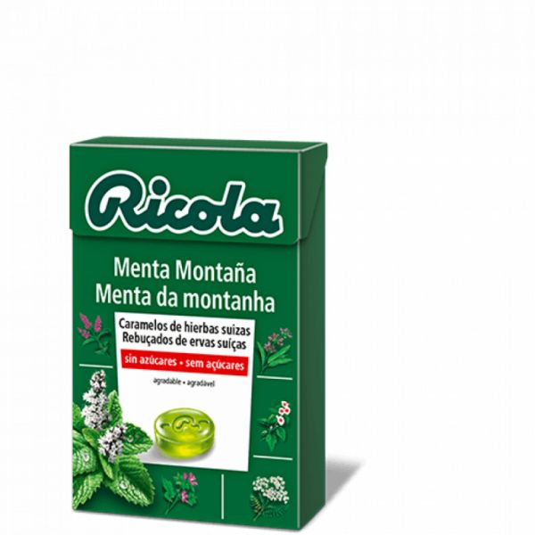 CARAMELLE SENZA ZUCCHERO MENTA DI MONTAGNA RICOLA