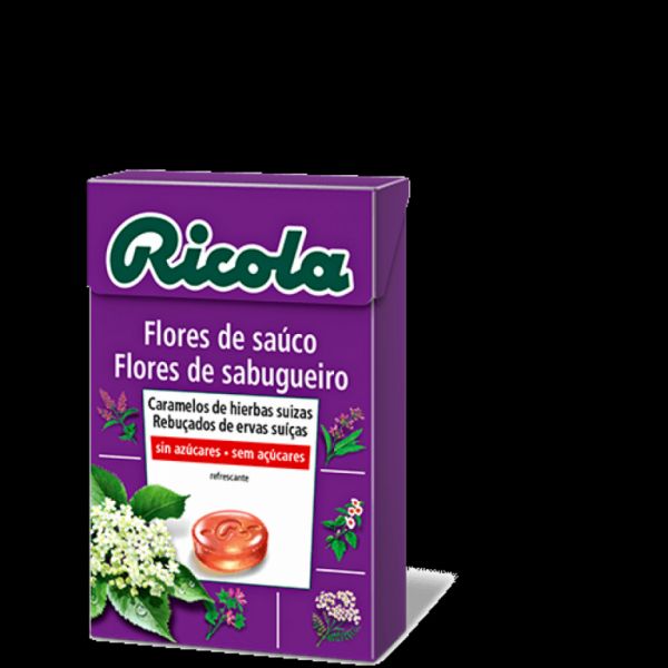 CARAMELLE ALLA RICOLA SENZA ZUCCHERO FIORI DI SAMBUCO