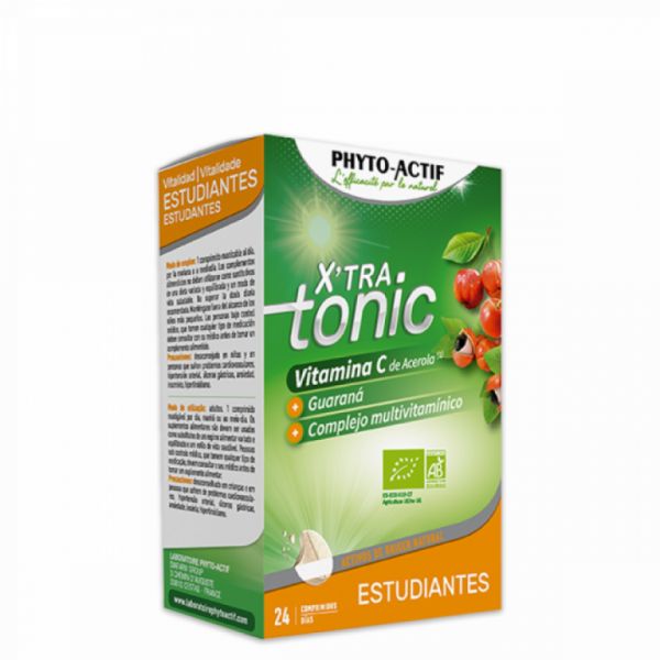 X...TRA TÔNICO ESTUDANTE 24 comp - PHYTO-ACTIF