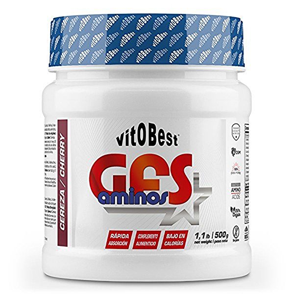 GFS Aminos em pó 500 gr cereja em pó - Vitobest