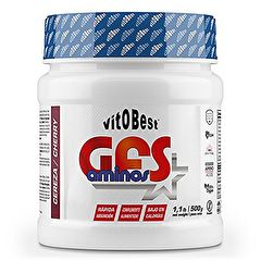 Comprar VIT.O.BEST GFS Aminos em pó 500 gr cereja Por 50,29€