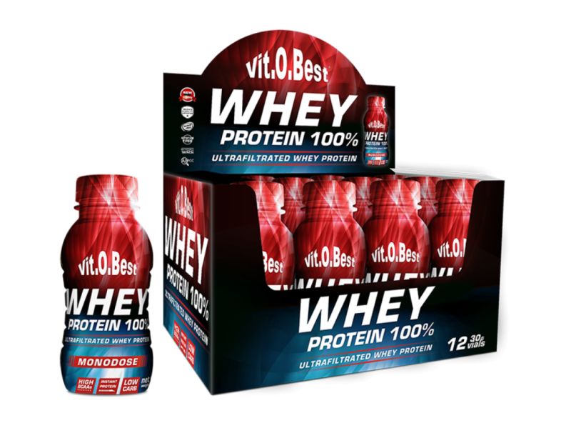 WHEY PROTEIN 100% DOSE ÚNICA 30 gr BAUNILHA