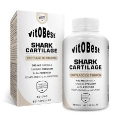 Acheter VIT.O.BEST CARTILAGE DE REQUIN 60 Capsules Par 13,58€