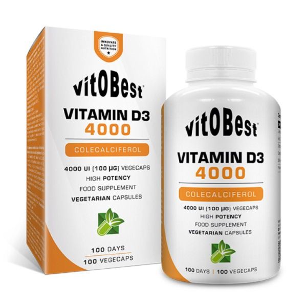 VITAMIN D3 100 Caps - Vitobest