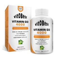 Buy VIT.O.BEST VITAMIN D3 100 Caps By 10,60€