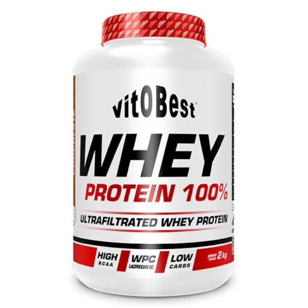 WHEY PROTEIN 100%. 2 Kg CHOCOLATE - Vitobest