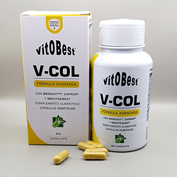 V-COL 60 cápsulas vegetais - Vitobest Img 2