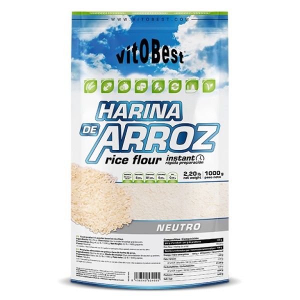 FARINA D'ARRÒS NEUTRA 1 Kg - Vitobest