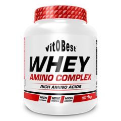 Buy VIT.O.BEST WHEY AMINO 1 Kg STRAWBERRY CREAM By 34,00€