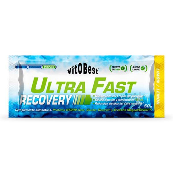 ULTRA FAST RECOVERY LEMON FLAVOR 12 Sachets X 50 gr