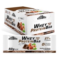 Acheter VIT.O.BEST Barrwhey Barre Noisette Choco Torreblanca Boîte 20 Unités Par 45,82€