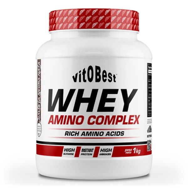 WHEY AMINO 1 Kg BISCOITO PRETO - Vitobest