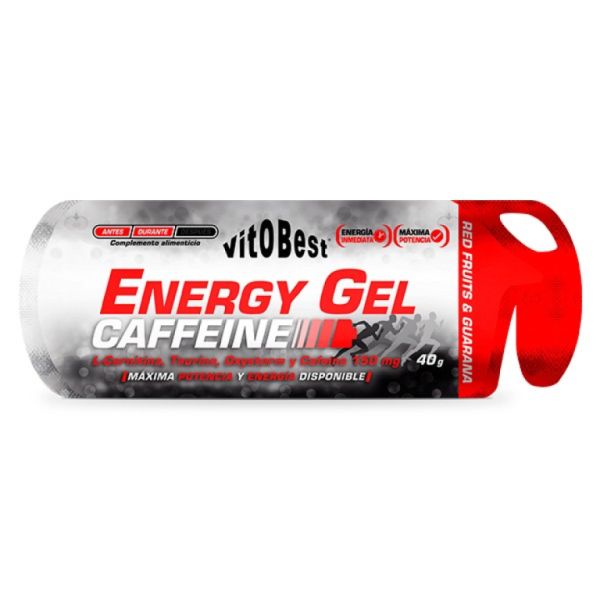 ENERGY GEL CAFEINE BOX WITH BERRIES AND GUARANA