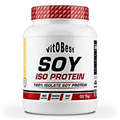 Comprar VIT.O.BEST Proteína Iso de Soja 1 Kg Baunilha Por 30,00€