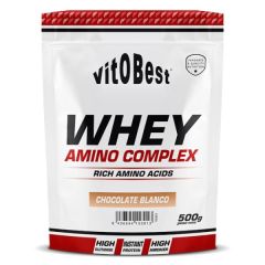 Buy VIT.O.BEST WHEY AMINO 500 gr WHITE CHOCOLATE By 16,50€