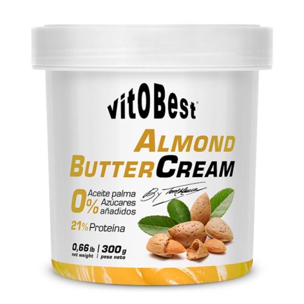 CREMA DI BURRO DI MANDORLE 300 gr - Vitobest