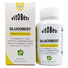 Comprar Glucobest 60 Cápsulas - VIT.O.BEST Glucobest 60 Cápsulas Por 16,49€