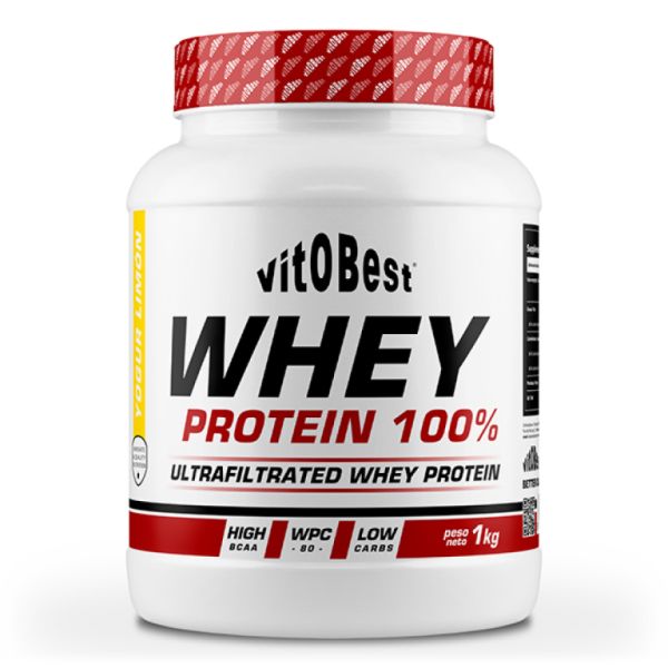 Whey Protein 100% 1 Kg Yogur Limón - Vitobest