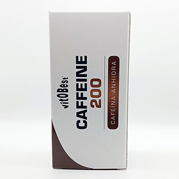 Cafeïne 200 Vitobest 120 c plantaardige capsules Img 8