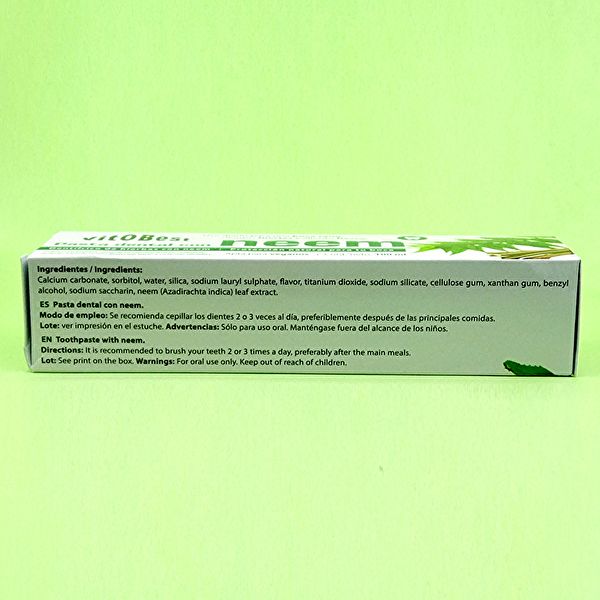 Dentifrice au neem 100 ml. - Vitobest Img 6