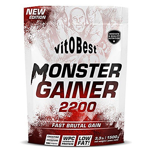 Biscoito Monster Gainer 2200 7 Kg - Vitobest