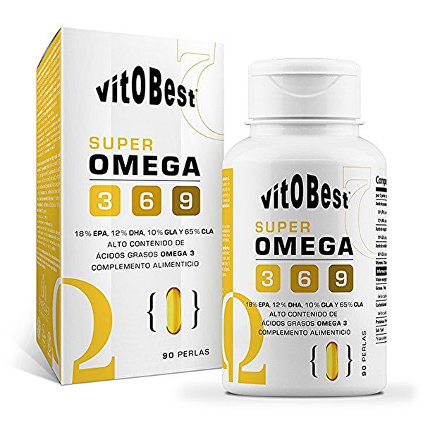 SuperOmega 3-6-9 90 parels - VitOBest