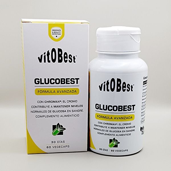 Glucobest 60 cápsulas vegetais Pacote 3 unidades Img 2