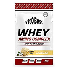 Buy VIT.O.BEST Whey Amino Sachet 30 g Vanilla By 1,40€