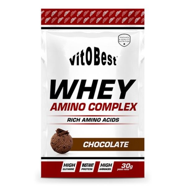 Whey Amino Envelope 30 g Chocolate - Vitobest