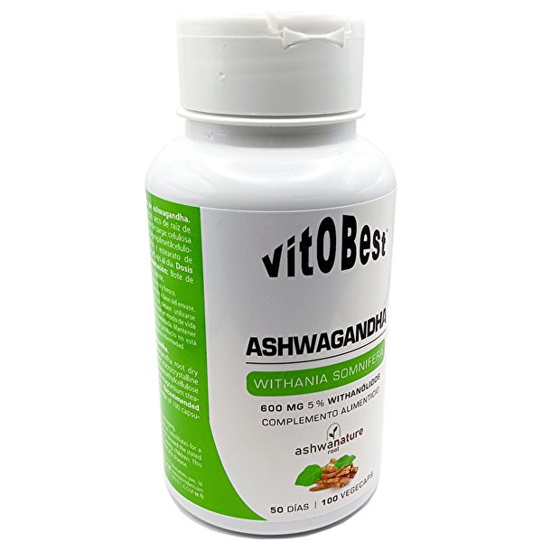 Ashwagandha 600 mg 100 cápsulas vegetais. Para estresse crônico Img 11