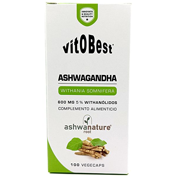 Ashwagandha 600 mg 100 cápsulas vegetais. Para estresse crônico Img 12