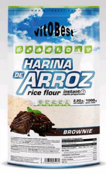 FARINHA DE ARROZ BOLO DE LIMÃO 1Kg - Vitobest