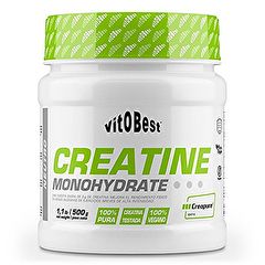 Comprar VIT.O.BEST Creatina em Pó 500 gr Creapure 100% Neutro Por 44,40€