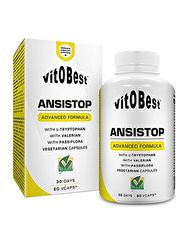 Comprar VIT.O.BEST Ansistop 60 Cápsulas Vegetais Por 18,20€