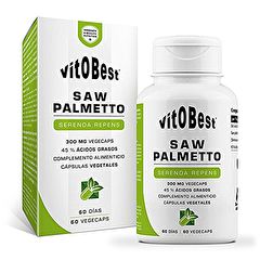 Kopen VitOBest Saw Palmetto 60 doppen Door 21,20€