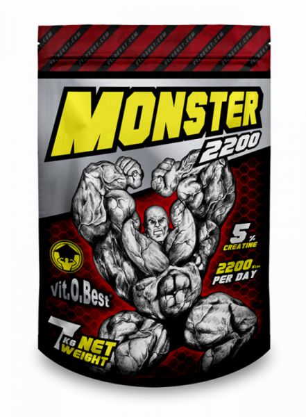 MONSTER GAINER 2200 7 Kg CHOCOLADE - VitOBest