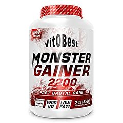 Kopen VitOBest Monster Gainer 2200 3 kg chocolade Door 43,00€