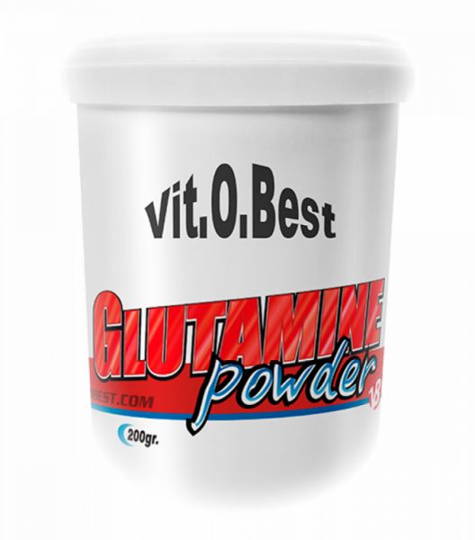 GLUTAMINA EM PÓ 200 gr SABOR NEUTRO - Vitobest