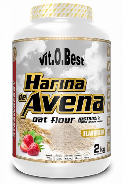 FARINA DI AVENA 1 Kg FRAGOLA - Vitobest