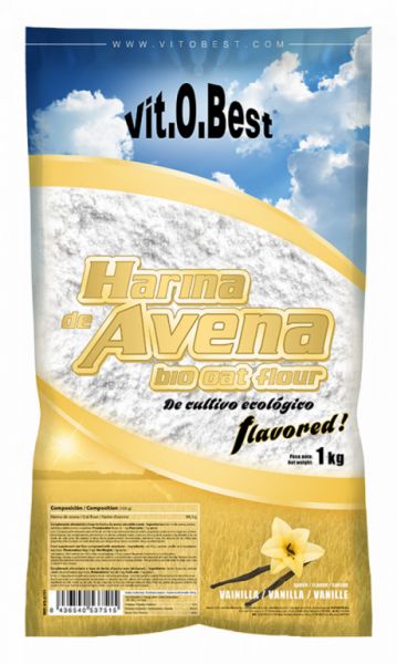 FARINA DI AVENA 1 Kg VANIGLIA - Vitobest