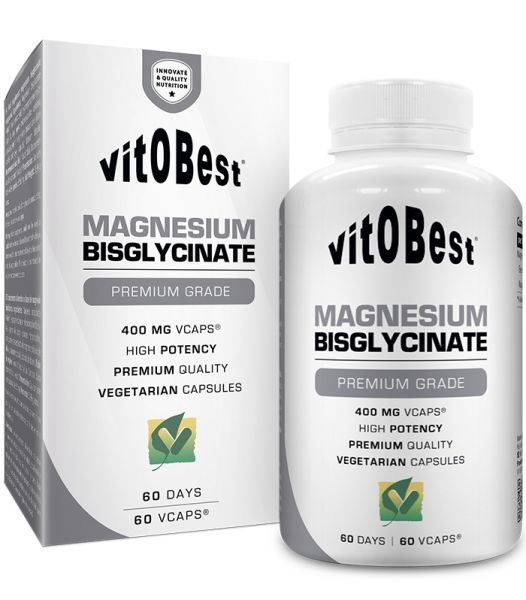 MAGNESIUM BISGLYCINAAT 60 Caps - VitOBest